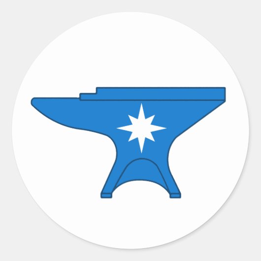 アイセンタルポピュレースバッジのシャー ラウンドシール (正面)