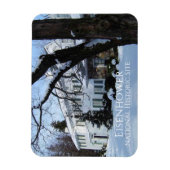 アイゼンハウアーホーム，冬，ゲチスバーグ， PA マグネット (縦)