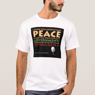 アイゼンハワーの基本的なティー Tシャツ