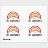 アイゼンハワーニューハンプシャー州 長方形シール (シート)