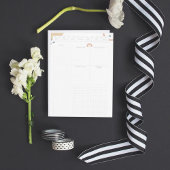 アイゼンハワーマトリックス未加工デイリー ノートパッド