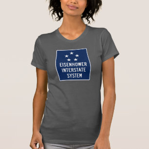 アイゼンハワー州連帯システム印、米国 Tシャツ