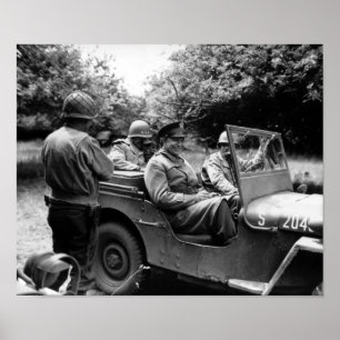 アイゼンハワーJeep概要 -- WWII ポスター