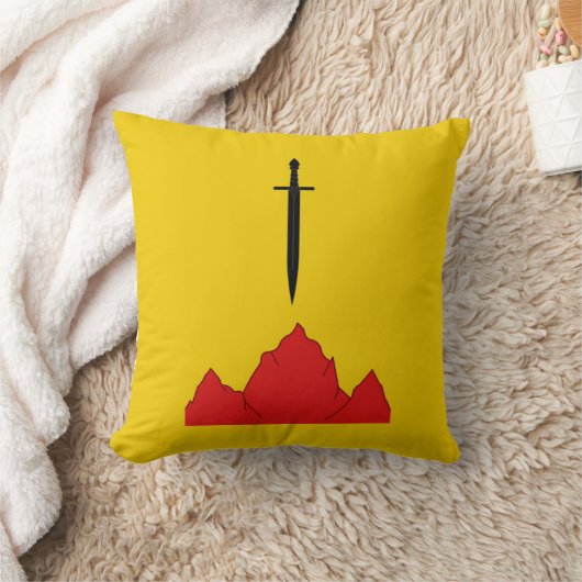 アイゼンフィールポピュレースバッジのシャー クッション (ブランケット)