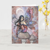 アイソベルザイントロヴェートフェアリーファンタジーアート カード (黄色い花)