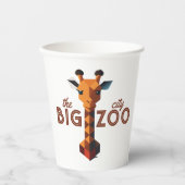 アイソメキリン 紙コップ (正面)