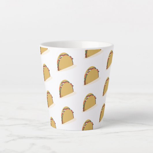 アイソメタコシェルフードレストラン カフェラテマグ (正面)