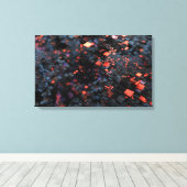 アイソメメータ（黒） キャンバスプリント (インサイチュ (ウッドフロア))