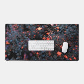 アイソメメータ（黒） デスクマット (キーボード&マウス)