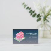 アイソメ実在トエステートエージェントホーム 名刺 (スタンド正面)