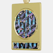 アイソーシルバーめっきバナーオーナメント ゴールドプレートバナーオーナメント (左)