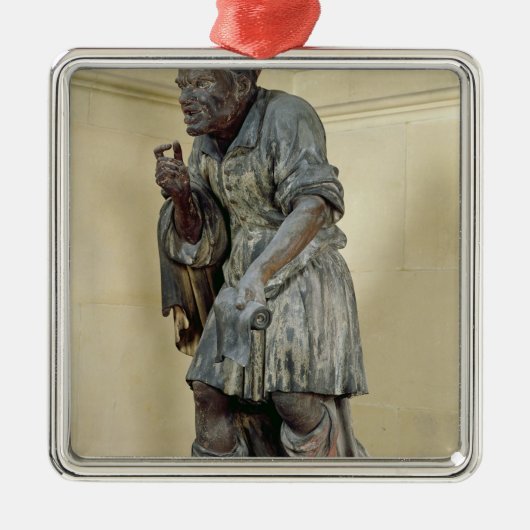 アイソーポスの彫像 メタルオーナメント (正面)