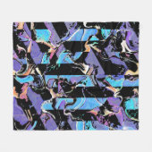 アイソーレ フリースブランケット (正面(横))