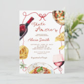 アイタリアンモアブライダルシャワー 招待状 (スタンド正面)