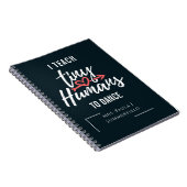 アイタ教えイニー・ヒューマンズ・トゥ・ダンスパーソナライズされた先生 ノートブック (右側)