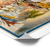 アイダオペラポスター1898 ポスター (角)