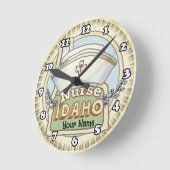 アイダカスタムホナース時計 ラウンド壁時計 (傾斜)