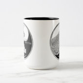 アイダフェイクホ州クォーター ツートーンマグカップ (中央)