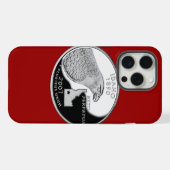 アイダフェイクホ州クォーター iPhoneケース (裏面横)