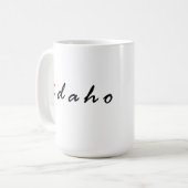 アイダホが大好き コーヒーマグカップ (正面左)