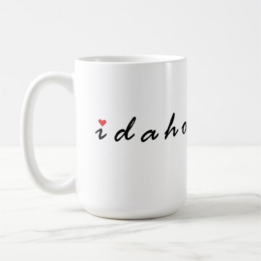 アイダホが大好き コーヒーマグカップ (左)