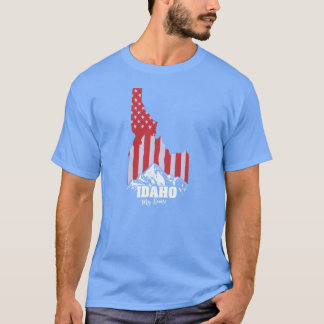 アイダホが私の故郷 アイダホ好きな人へのアイダホ旅行のお土産 Tシャツ