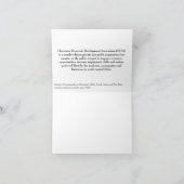 アイダホくま草 カード (内部)