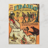 アイダホについての事実 ポストカード (正面)