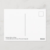 アイダホのサーモン川 ポストカード (裏面)