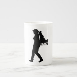 アイダホのバックパッキング ボーンチャイナマグカップ