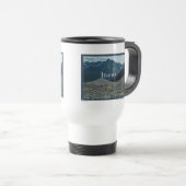 アイダホのポスターアート トラベルマグ (正面右)