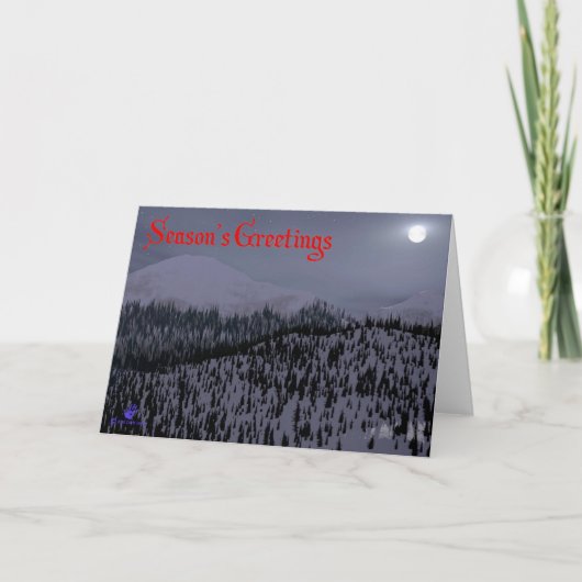 アイダホの寒い夜 シーズンカード (正面)