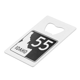 アイダホの州ハイウェー55 クレジットカード栓抜き