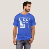 アイダホの州ハイウェー55 Tシャツ (正面フル)