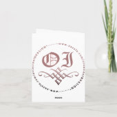 アイダホの新しい住所 シーズンカード (裏面)