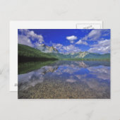 アイダホの沢東山脈にあるスタンリー湖 ポストカード (正面/裏面)