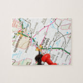 アイダホの滝 ジグソーパズル (横)