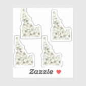 アイダホの花 シール (シート)