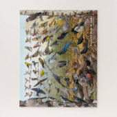 アイダホの裏庭の鳥 ジグソーパズル (縦)