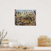 アイダホの裏庭の鳥 ポスター (キッチン)