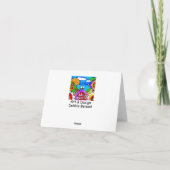 アイダホは、Idahomeの不動産仲介業者、Idaの家のおもしろい歓迎します カード (裏面)