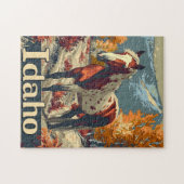 アイダホアパルーサ馬 ジグソーパズル (横)