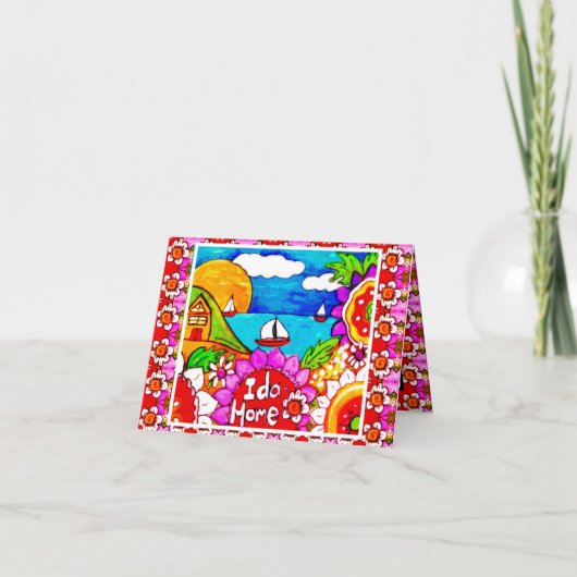 アイダホウェルカムアイダホーム引っ越し祝いパーティーアイダホームカード カード (正面)