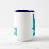 アイダホウェーブ魚釣り ツートーンマグカップ (中央)