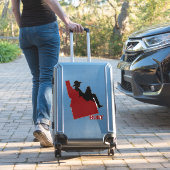 アイダホカウボーイビニルデカール シール (スーツケースインサイチュ)