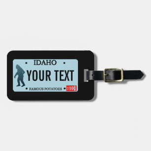 アイダホサスカッチ免許プレート ラゲッジタグ