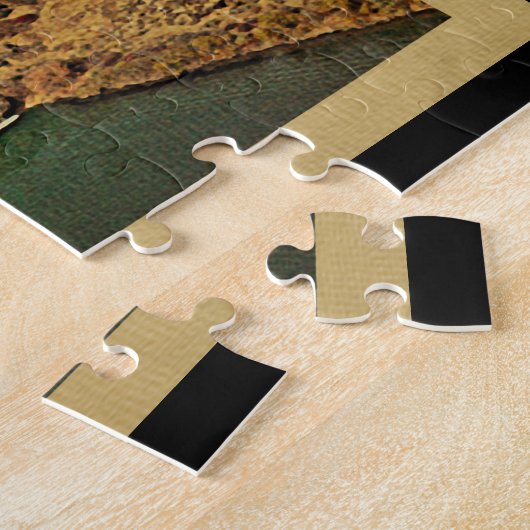 アイダホスネークリバーキャニオンヴィンテージトラベル ジグソーパズル (側面)