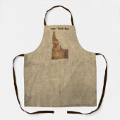 アイダホスパッドの地図 エプロン (正面)