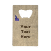 アイダホスパッドの地図 クレジットカード栓抜き (裏面)