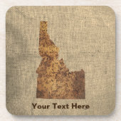 アイダホスパッドの地図 コースター (正面)